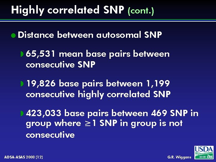 Highly correlated SNP (cont. ) l Distance between autosomal SNP w 65, 531 mean