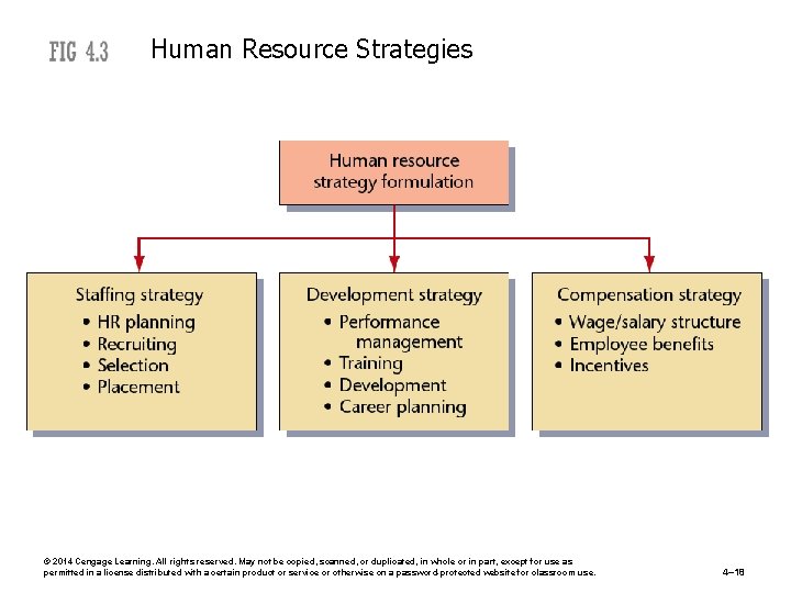 Human Resource Strategies © 2014 Cengage Learning. All rights reserved. May not be copied,