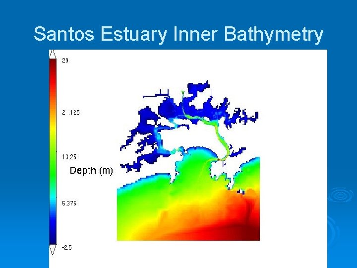 Santos Estuary Inner Bathymetry Santos Estuary Inner Bathymetry