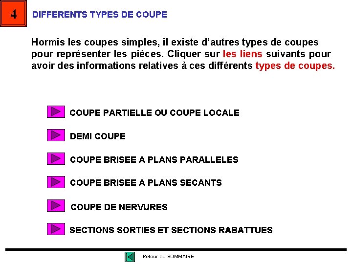 4 DIFFERENTS TYPES DE COUPE Hormis les coupes simples, il existe d’autres types de 4 DIFFERENTS TYPES DE COUPE Hormis les coupes simples, il existe d’autres types de