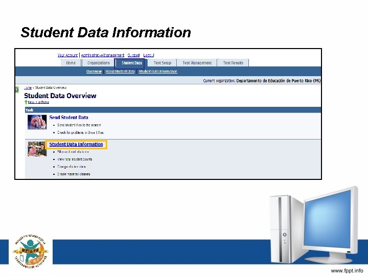 Student Data Information Información del estudiante 