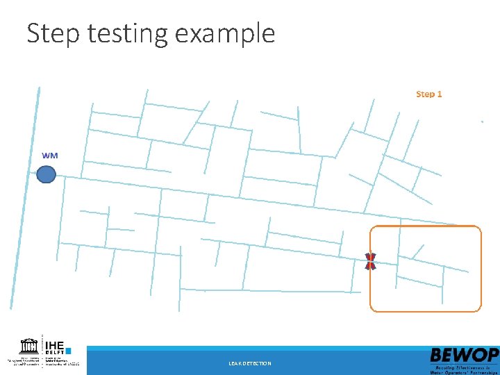 Step testing example LEAK DETECTION 12 