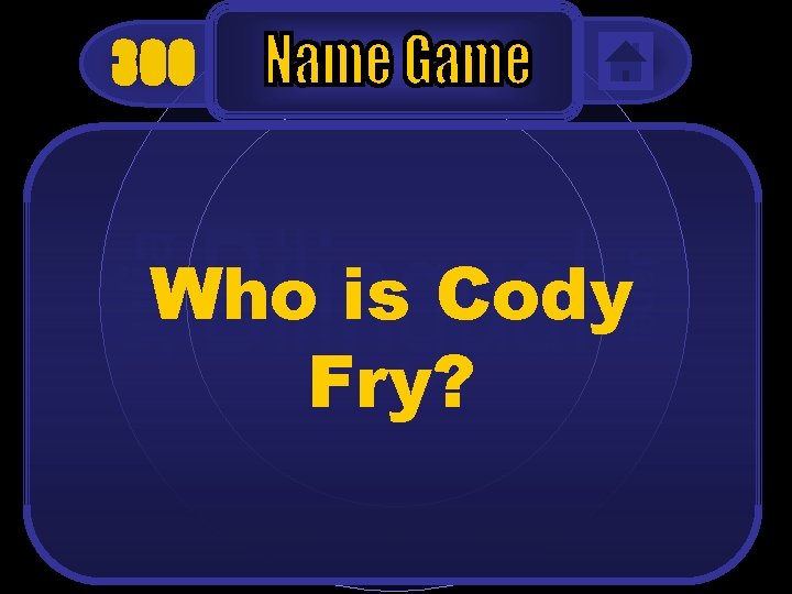 300 Who is Cody Fry? 