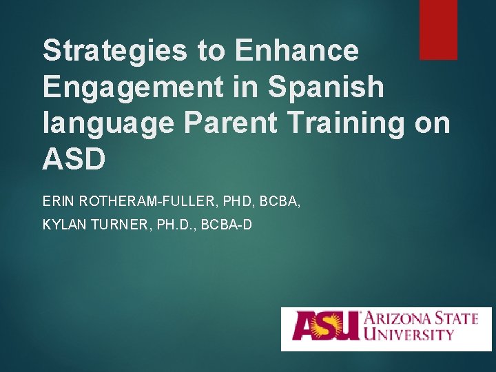 Strategies to Enhance Engagement in Spanish language Parent
