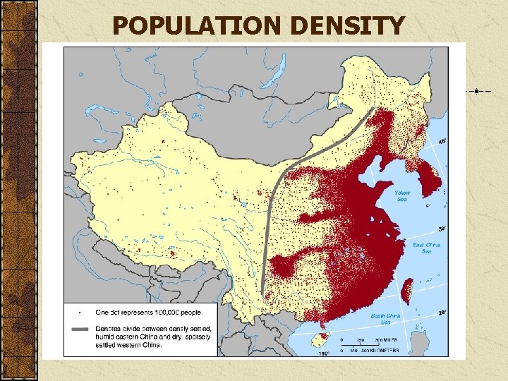 POPULATION DENSITY POPULATION DENSITY