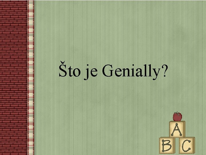 Što je Genially? 