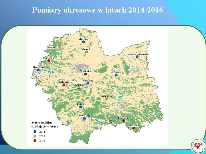 Pomiary okresowe w latach 2014 -2016 