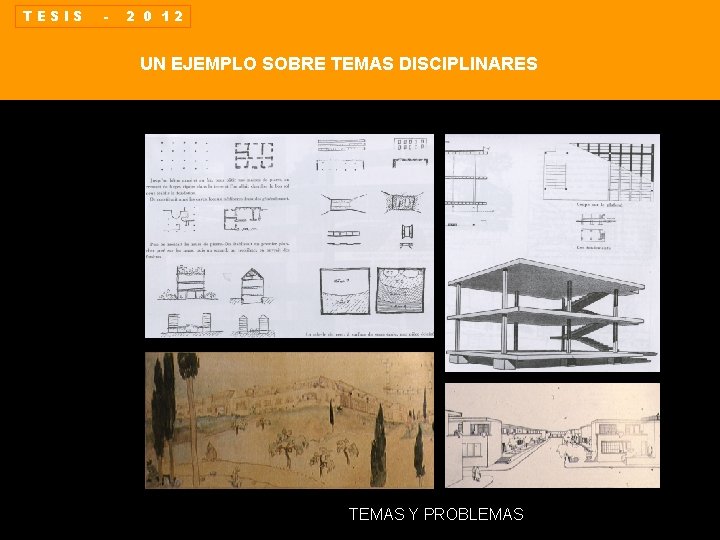 TESIS - 2 0 12 UN EJEMPLO SOBRE TEMAS DISCIPLINARES TEMAS Y PROBLEMAS 