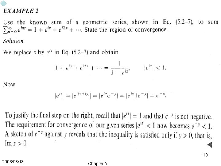 10 2003/03/13 Chapter 5 