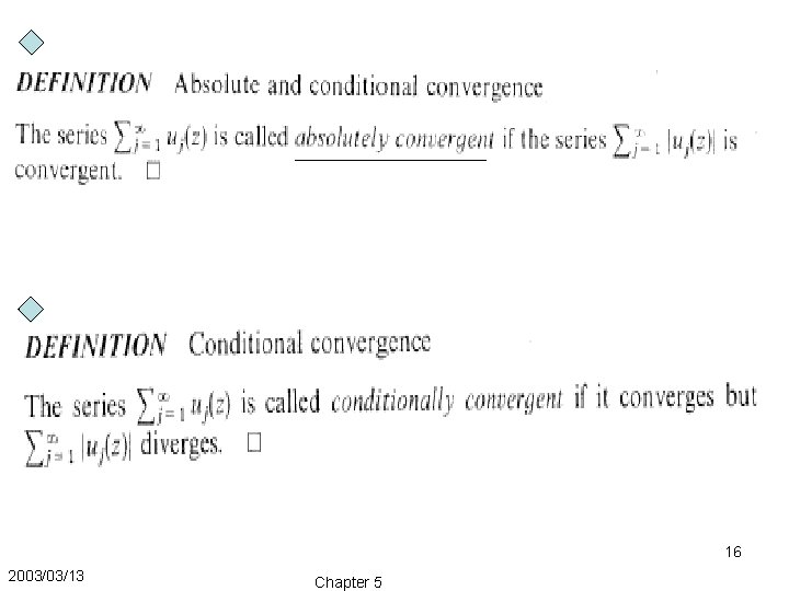 16 2003/03/13 Chapter 5 