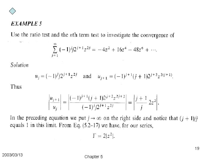 19 2003/03/13 Chapter 5 