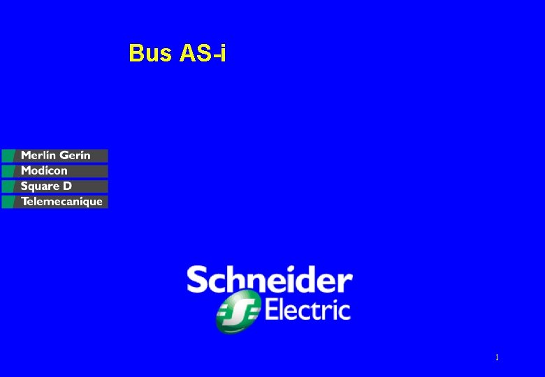 Bus AS-i 1 