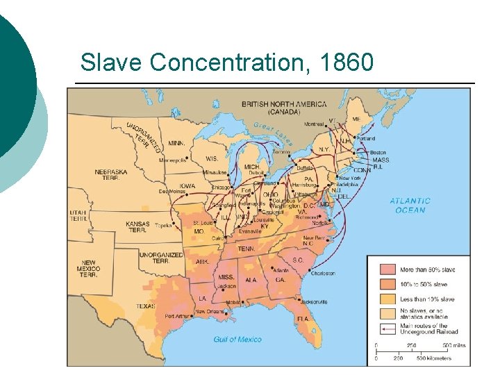 Slave Concentration, 1860 