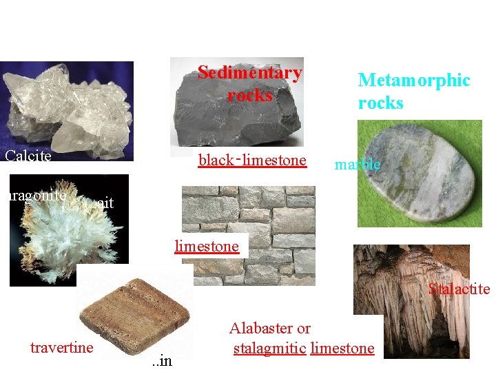 Something about CALCIUM CARBONATE IN NATURE A lab