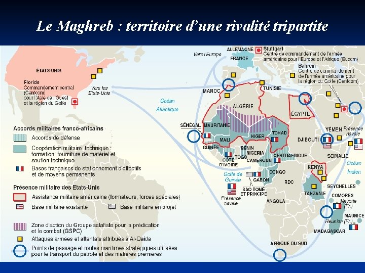 Le Maghreb : territoire d’une rivalité tripartite 