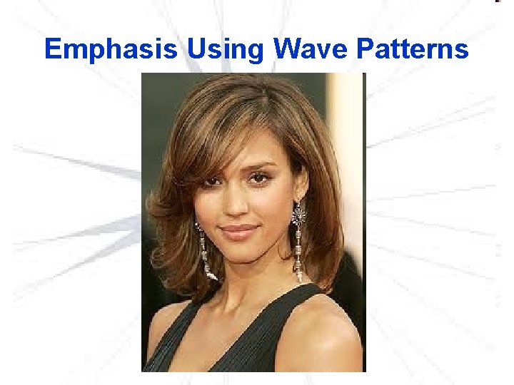 Emphasis Using Wave Patterns 