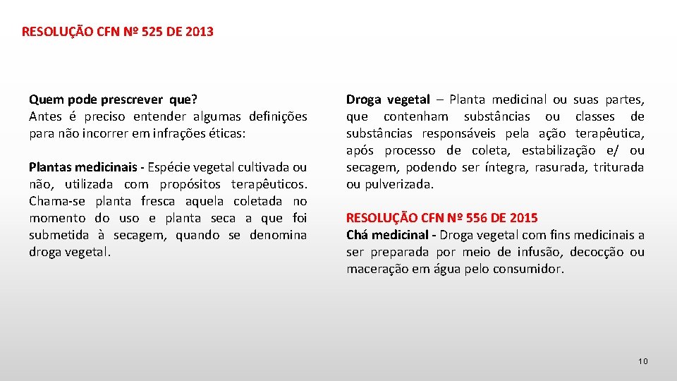 RESOLUÇÃO CFN Nº 525 DE 2013 Quem pode prescrever que? Antes é preciso entender
