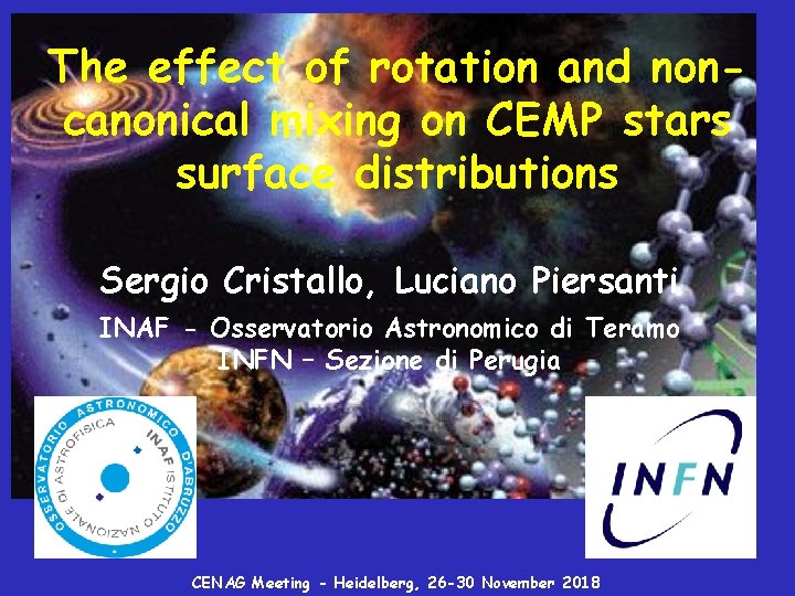 The effect of rotation and noncanonical mixing on CEMP stars surface distributions Sergio Cristallo,