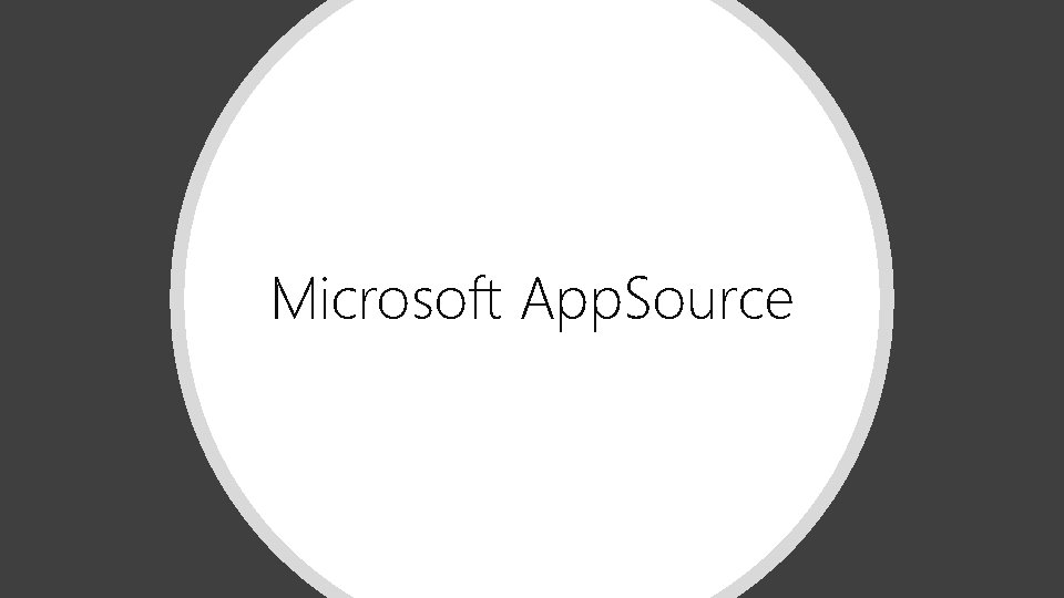 Microsoft App. Source 