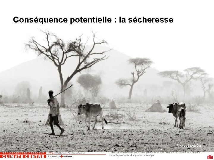 Conséquence potentielle : la sécheresse Photo : Jacob Dall Trousse de formation sur le