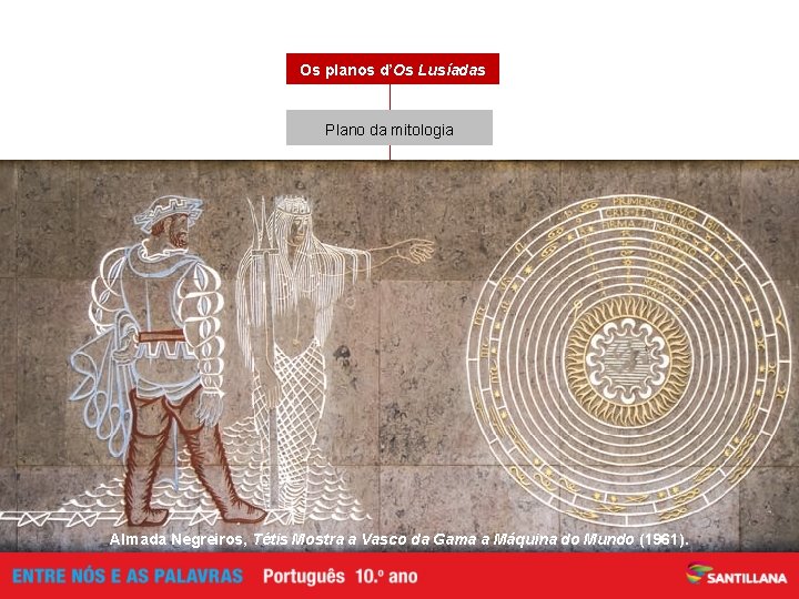 Os planos d’Os Lusíadas Plano da mitologia Canto VI — Consílio dos deuses marinhos;