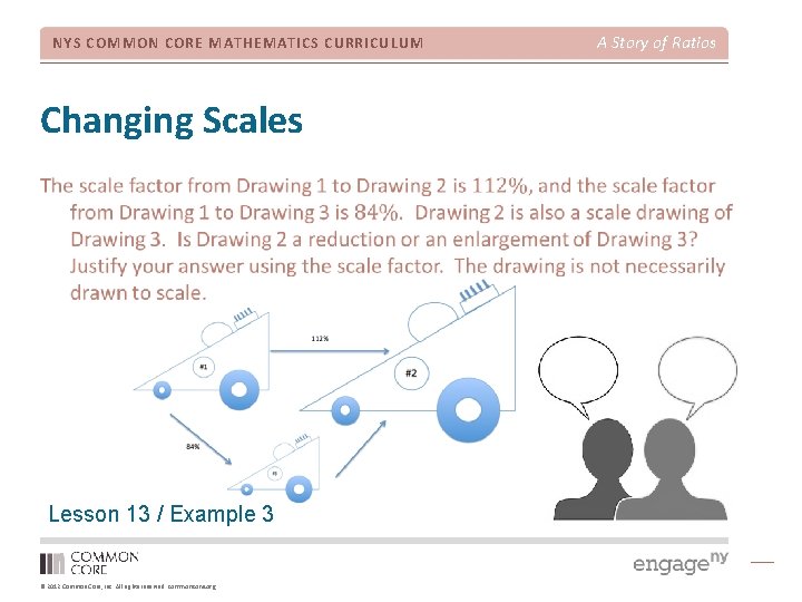 NYS COMMON CORE MATHEMATICS CURRICULUM Changing Scales Lesson 13 / Example 3 © 2012