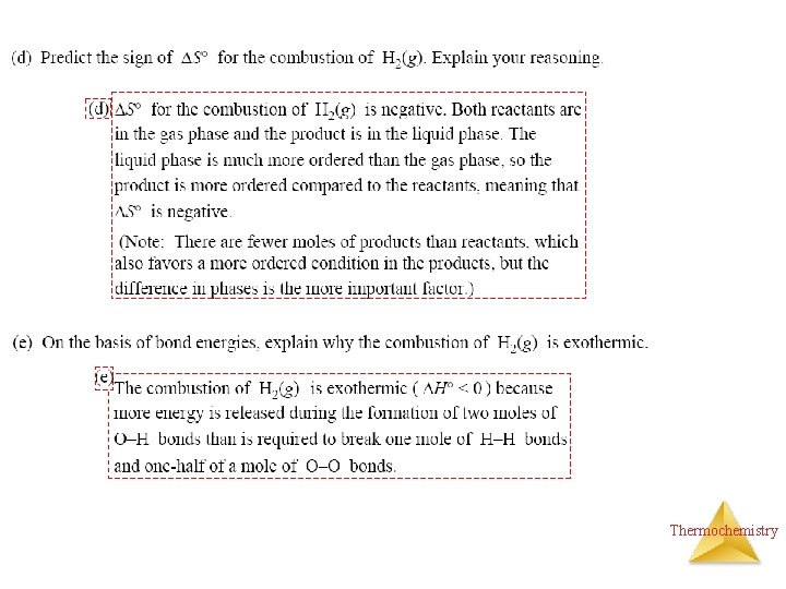 Thermochemistry 