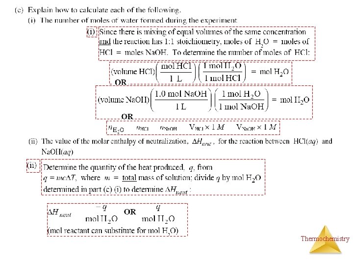 Thermochemistry 