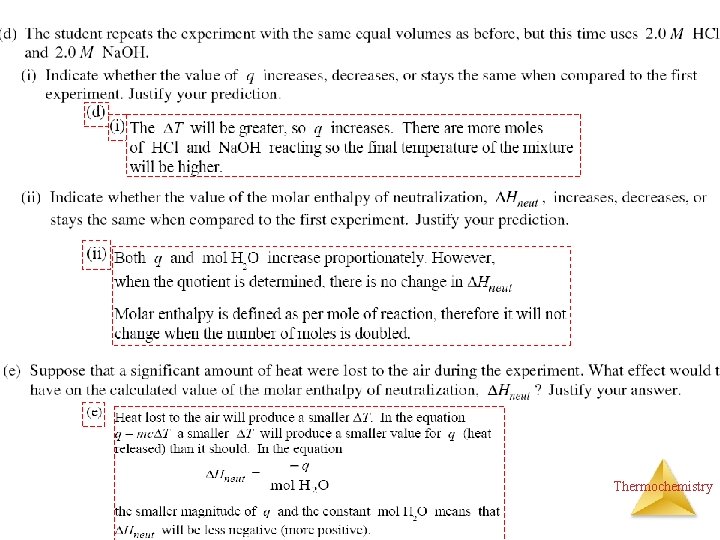 Thermochemistry 