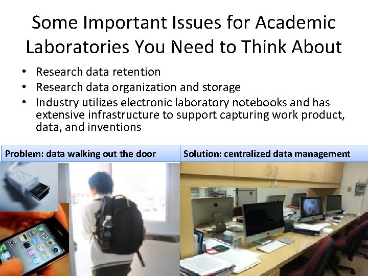 Some Important Issues for Academic Laboratories You Need to Think About • Research data