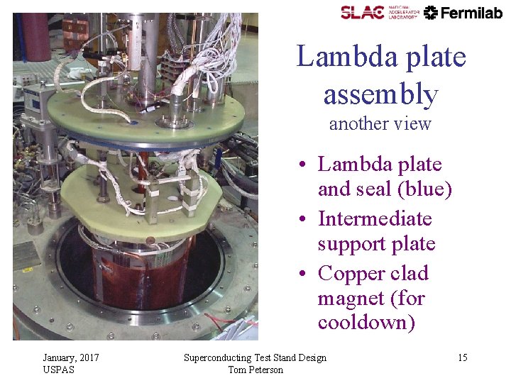 Lambda plate assembly another view • Lambda plate and seal (blue) • Intermediate support Lambda plate assembly another view • Lambda plate and seal (blue) • Intermediate support