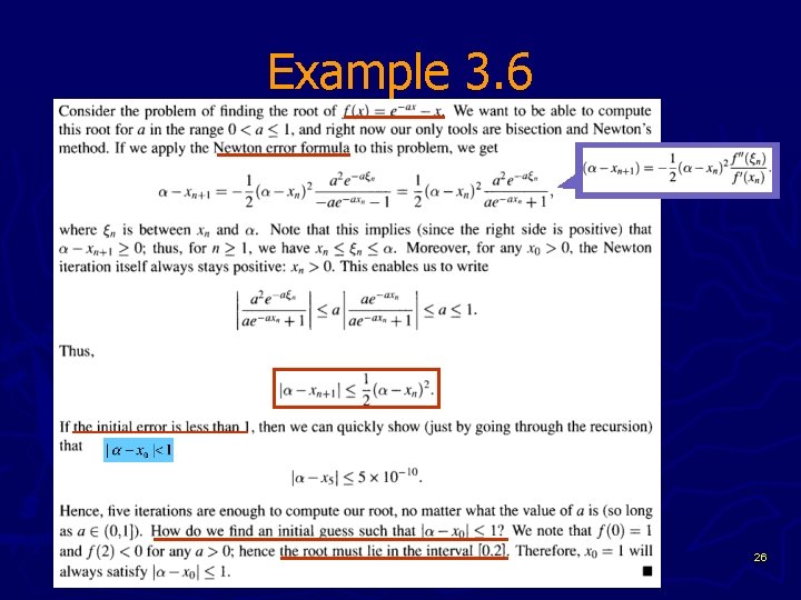 Example 3. 6 26 