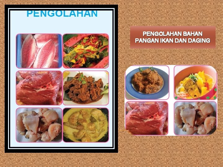 PENGOLAHAN BAHAN PANGAN IKAN DAGING 