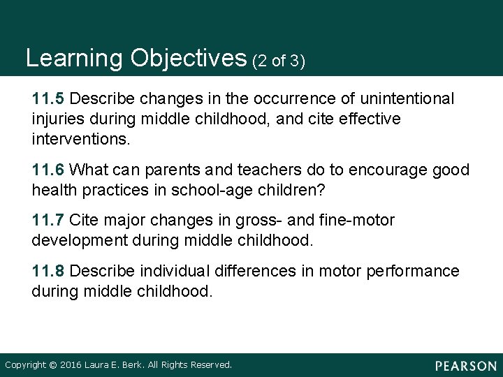 Learning Objectives (2 of 3) • • 11. 5 Describe changes in the occurrence Learning Objectives (2 of 3) • • 11. 5 Describe changes in the occurrence