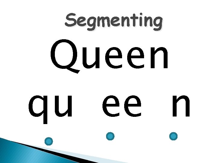 Segmenting Queen qu ee n 