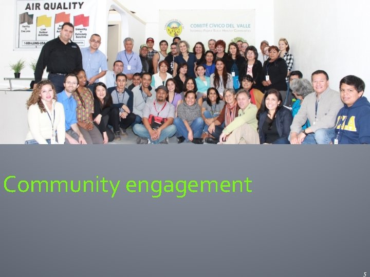 Community engagement 5 