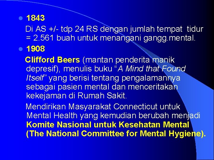 1843 Di AS +/- tdp 24 RS dengan jumlah tempat tidur = 2. 561