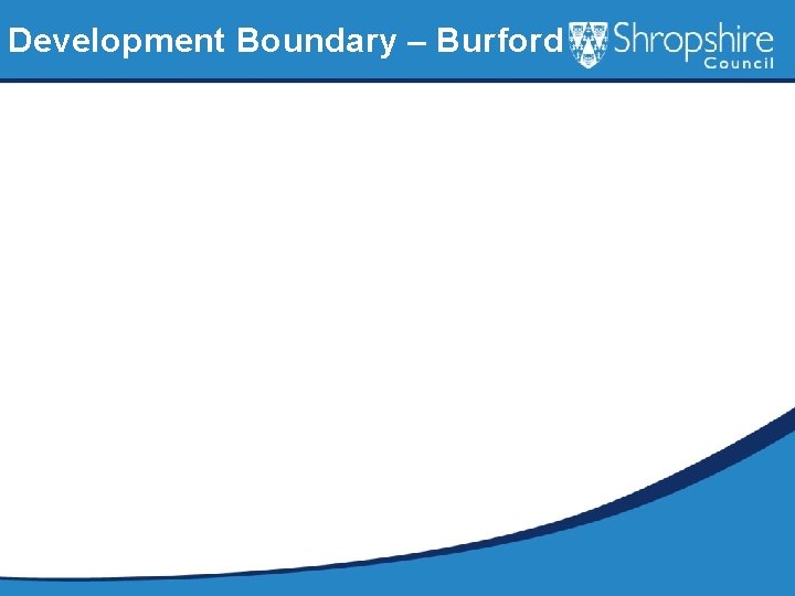 Development Boundary – Burford 