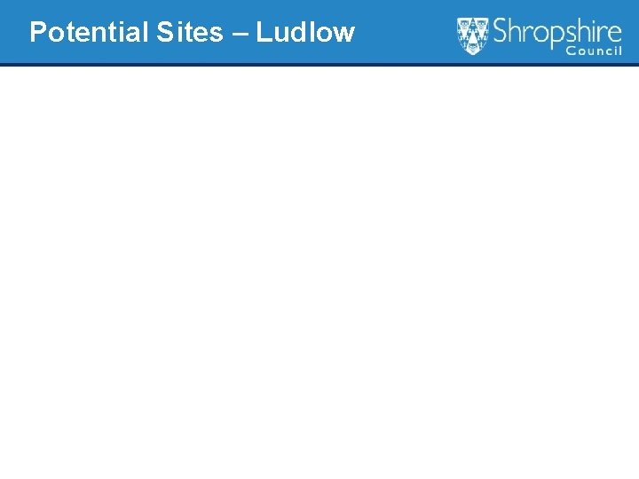 Potential Sites – Ludlow 