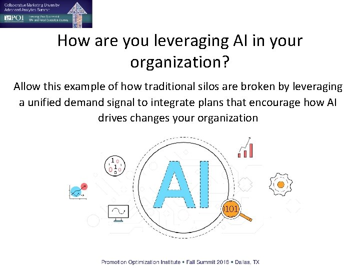 How are you leveraging AI in your organization? Allow this example of how traditional