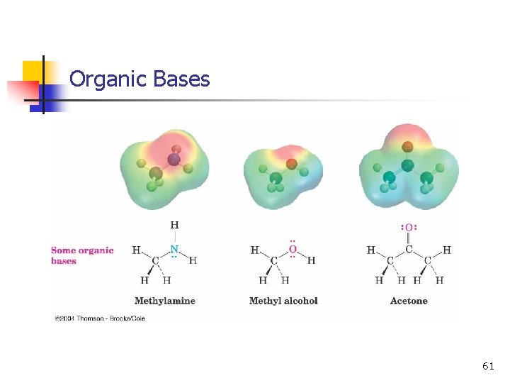 Organic Bases 61 