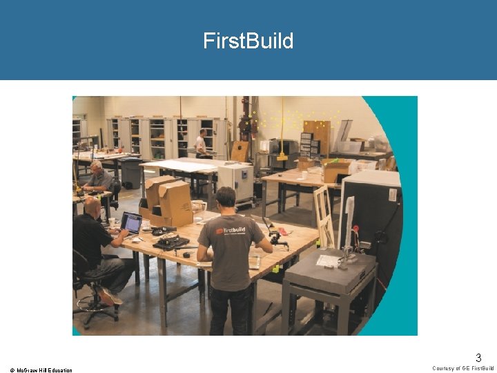 First. Build 3 © Mc. Graw-Hill Education Courtesy of GE First. Build 