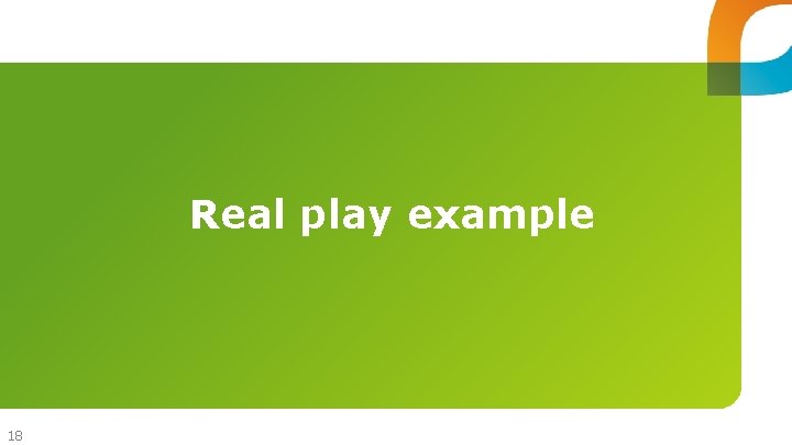 Real play example 18 