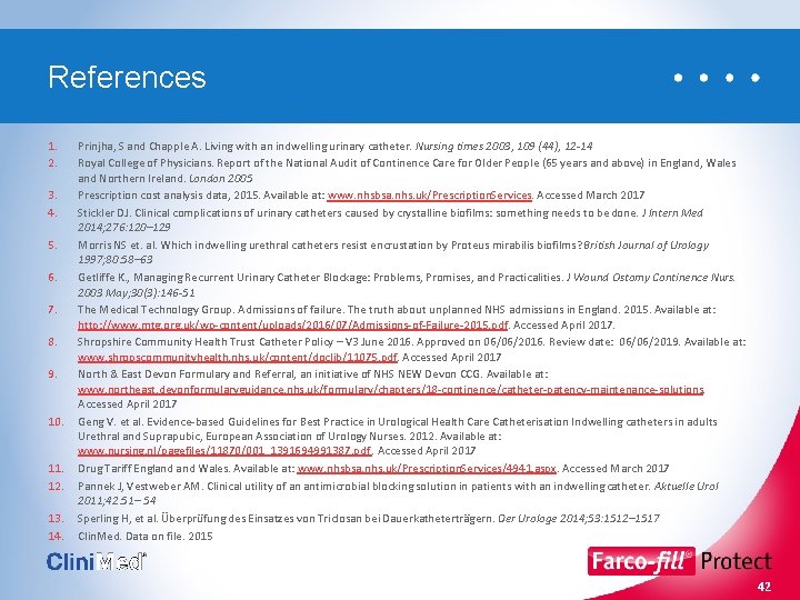 References 1. 2. 3. 4. 5. 6. 7. 8. 9. 10. 11. 12. 13.