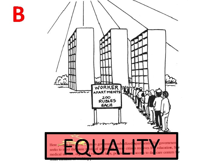 B EQUALITY B EQUALITY