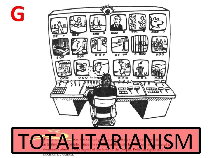 G TOTALITARIANISM G TOTALITARIANISM