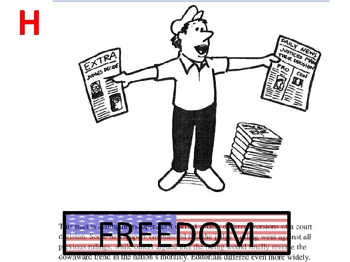 H FREEDOM H FREEDOM