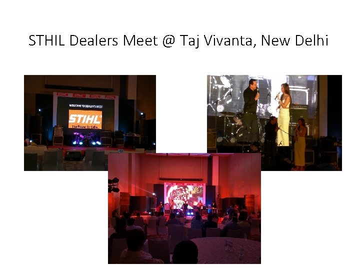 STHIL Dealers Meet @ Taj Vivanta, New Delhi STHIL Dealers Meet @ Taj Vivanta, New Delhi