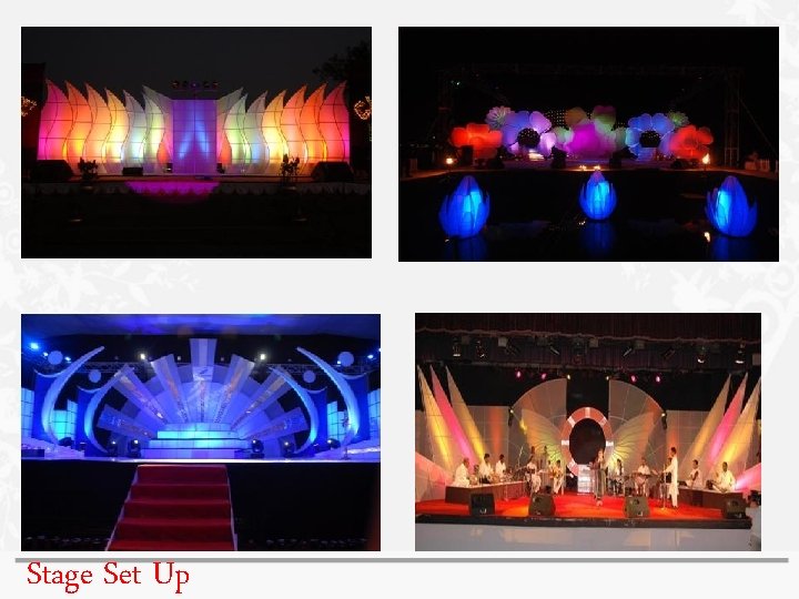 Stage Set Up Stage Set Up