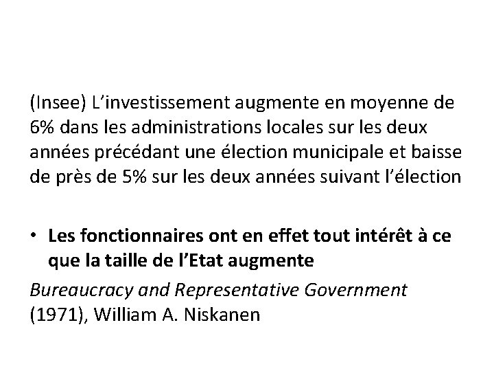 (Insee) L’investissement augmente en moyenne de 6% dans les administrations locales sur les deux (Insee) L’investissement augmente en moyenne de 6% dans les administrations locales sur les deux